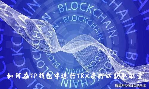 如何在TP钱包中进行TRX质押以获取能量