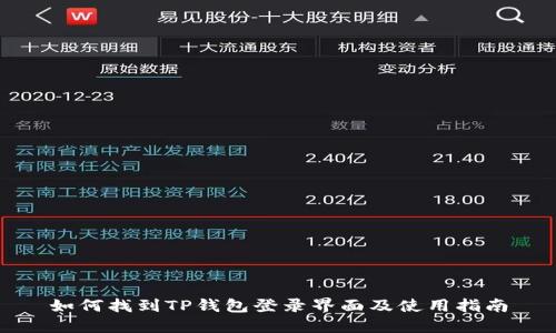 如何找到TP钱包登录界面及使用指南